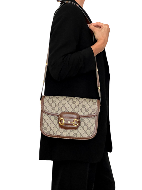 Bolso "Gucci Horsebit 1955 Medium Shoulder Bag"