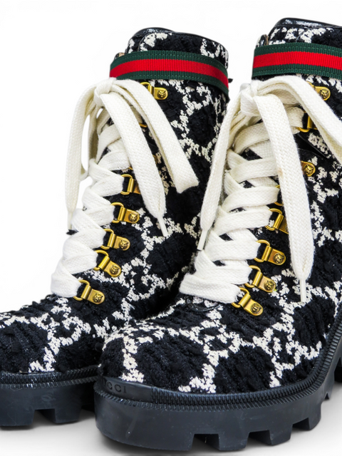 Botas "Tweed Combat Boots"