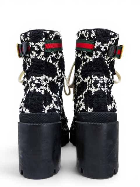 Botas "Tweed Combat Boots"