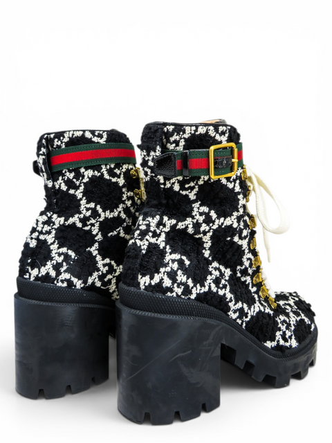 Botas "Tweed Combat Boots"