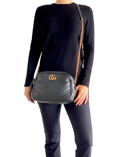 Bolso "GG Marmont Medium Chain Shoulder Bag"