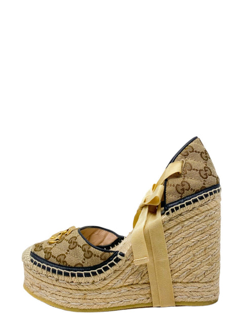 Espadrilles "GG matelassé platform"