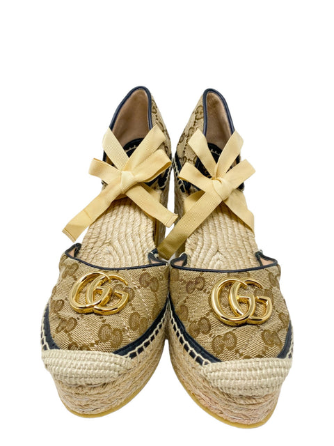 Espadrilles "GG matelassé platform"