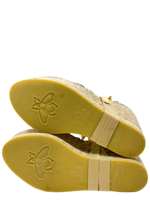 Espadrilles "GG matelassé platform"