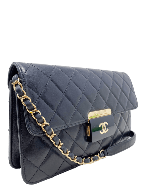 Bolso "Sheepskin Quilted Small Beauty Lock Flap"