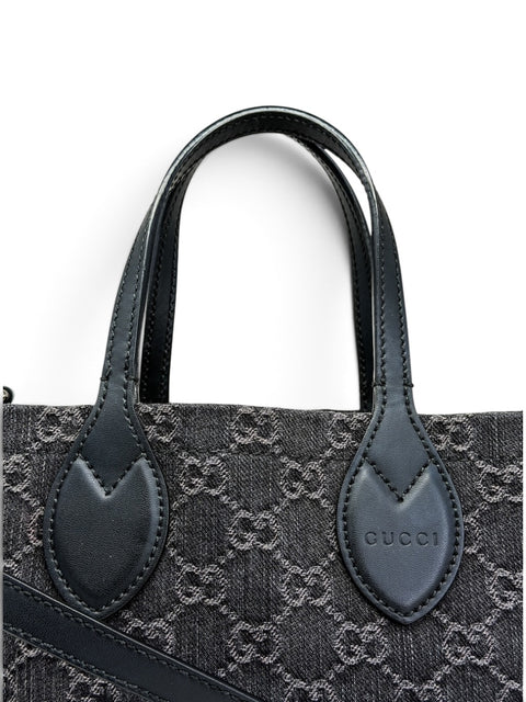 Bolso "Ophidia GG Denim Tote"