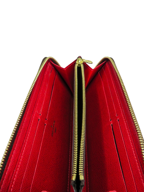 Billetera "Damier Ebene Clemence Wallet"