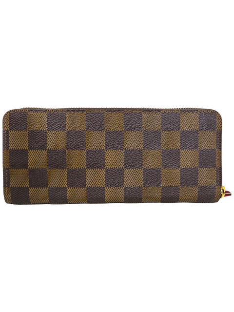 Billetera "Damier Ebene Clemence Wallet"