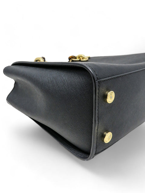 Bolso "Cynthia Small Leather Satchel"