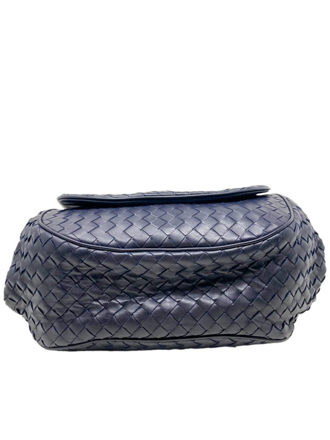 Bolso "Flap Messenger Bag Intrecciato Nappa"