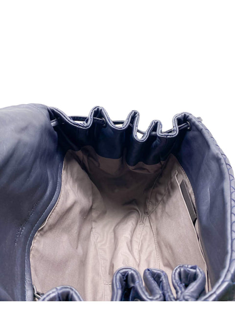 Bolso "Flap Messenger Bag Intrecciato Nappa"