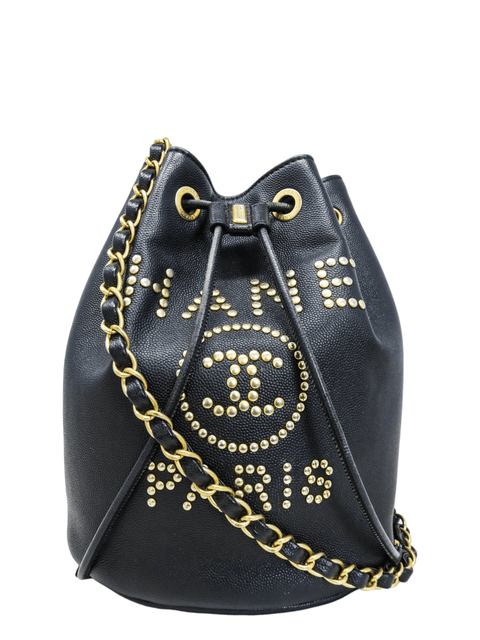 Bolso "Studded Deauville Bucket Bag"