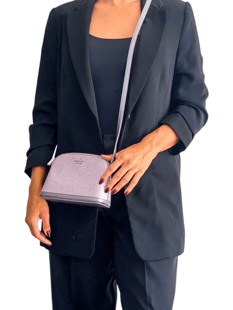 Bolso "Tinsel Small Dome Glitter Crosboddy in Lilac"