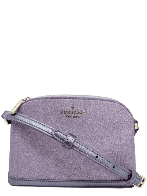 Bolso "Tinsel Small Dome Glitter Crosboddy in Lilac"
