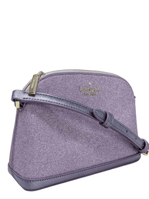 Bolso "Tinsel Small Dome Glitter Crosboddy in Lilac"