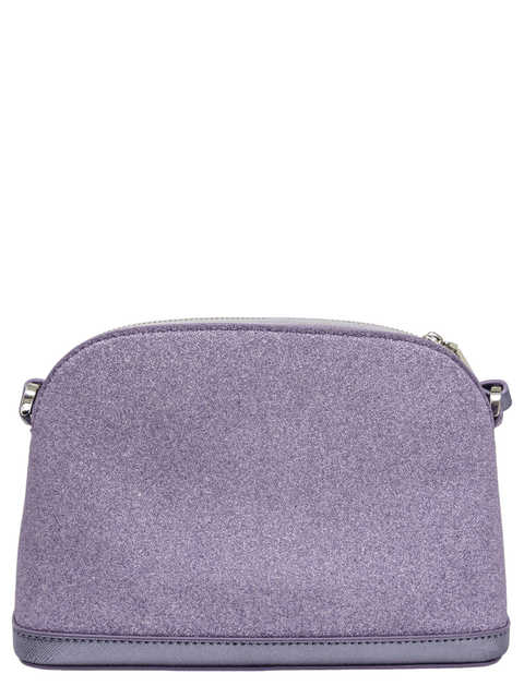 Bolso "Tinsel Small Dome Glitter Crosboddy in Lilac"