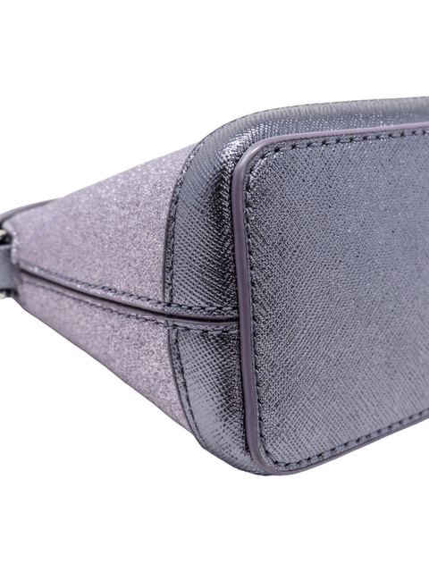 Bolso "Tinsel Small Dome Glitter Crosboddy in Lilac"