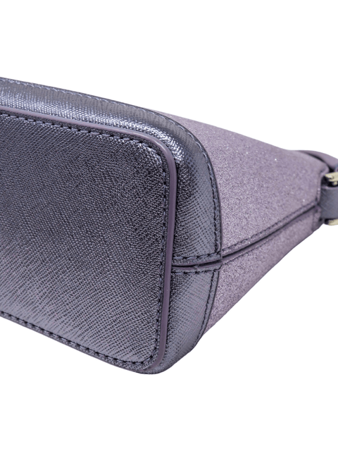 Bolso "Tinsel Small Dome Glitter Crosboddy in Lilac"