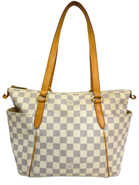 Bolso "Damier Ebene Azur Totally PM"