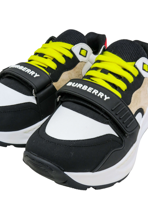 Tenis "House Check Pattern Leather"