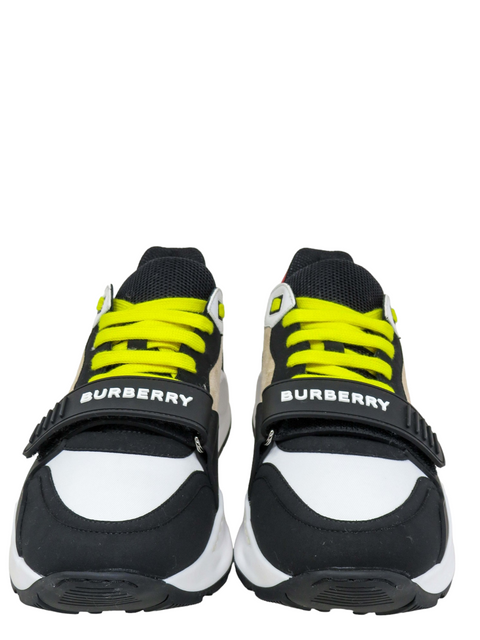 Tenis "House Check Pattern Leather"