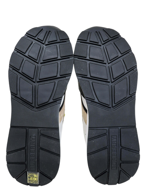 Tenis "House Check Pattern Leather"