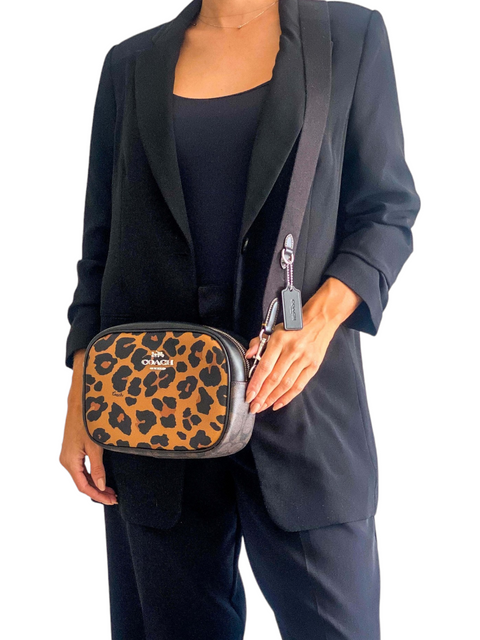 Bolso "Jamie Camera Bag Animal Print Crossbody"