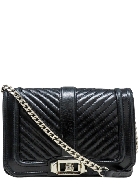 Bolso "Chevron Quilted Small Love Crossbody"