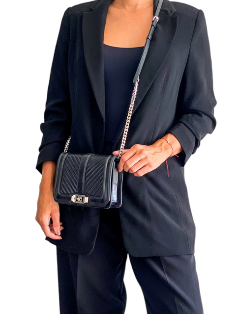 Bolso "Chevron Quilted Small Love Crossbody"