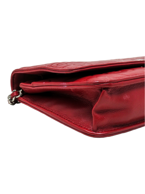 Bolso "Lambskin Camellia Embossed Wallet on Chain WOC"