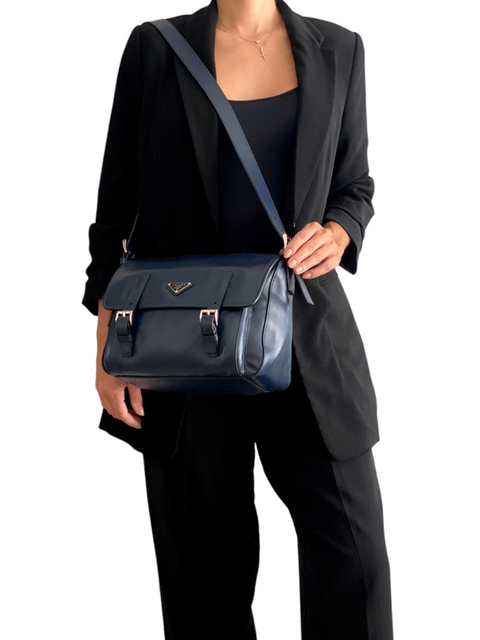 Bolso "Leather Messenger Bag"