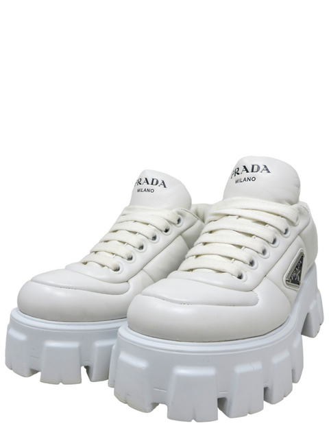 Tenis "Monolith Padded Leather Lace-Up Shoes"