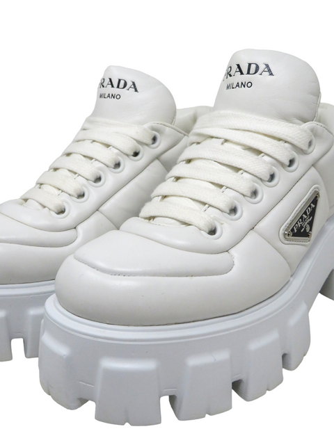 Tenis "Monolith Padded Leather Lace-Up Shoes"