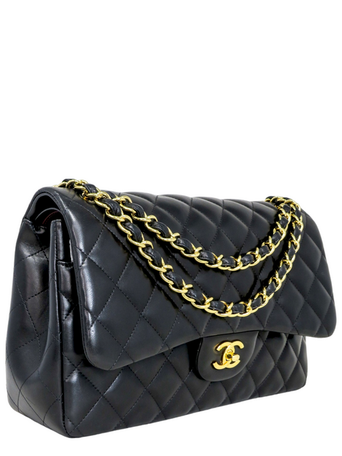Bolso "Lambskin Classic Jumbo Double Flap Bag"