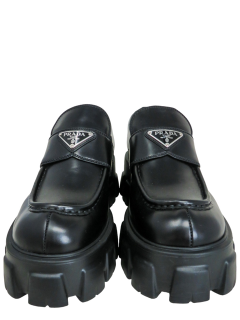 Mocasines "Brushed Leather Monolith Loafers"