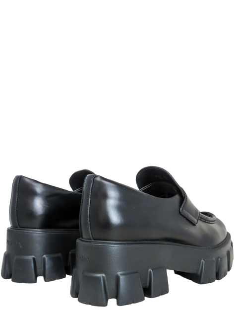 Mocasines "Brushed Leather Monolith Loafers"