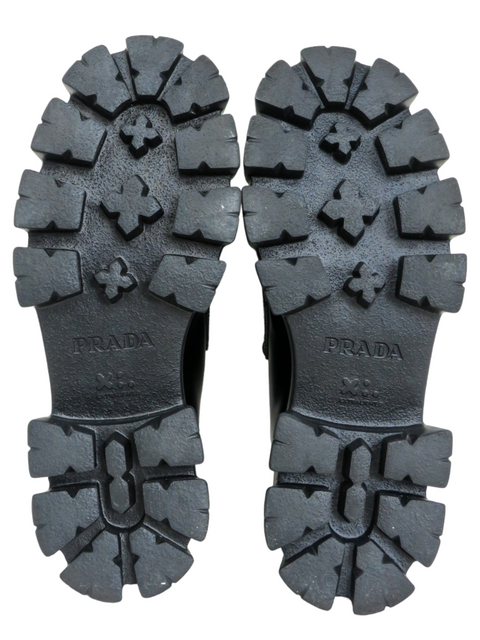 Mocasines "Brushed Leather Monolith Loafers"