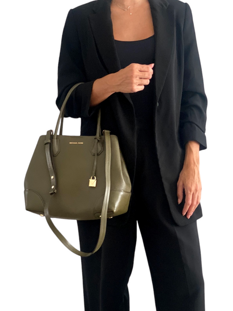 Bolso "Mercer Gallery Pebbled Leather Tote Bag"