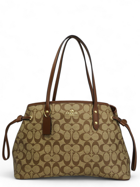 Bolso "Drawstring Carryall In Signature Canvas"