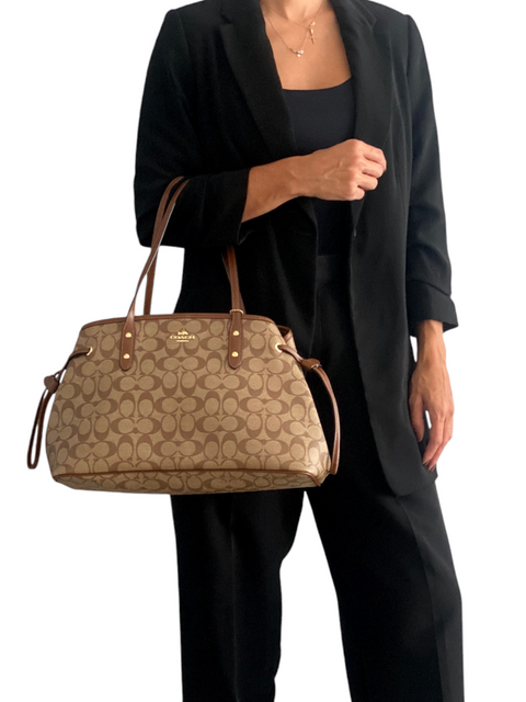 Bolso "Drawstring Carryall In Signature Canvas"