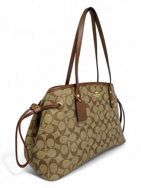 Bolso "Drawstring Carryall In Signature Canvas"
