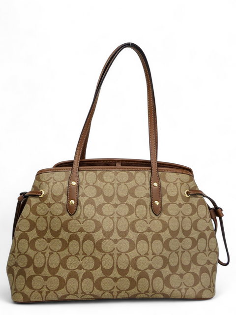 Bolso "Drawstring Carryall In Signature Canvas"
