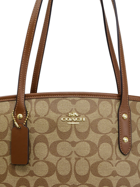 Bolso "Drawstring Carryall In Signature Canvas"