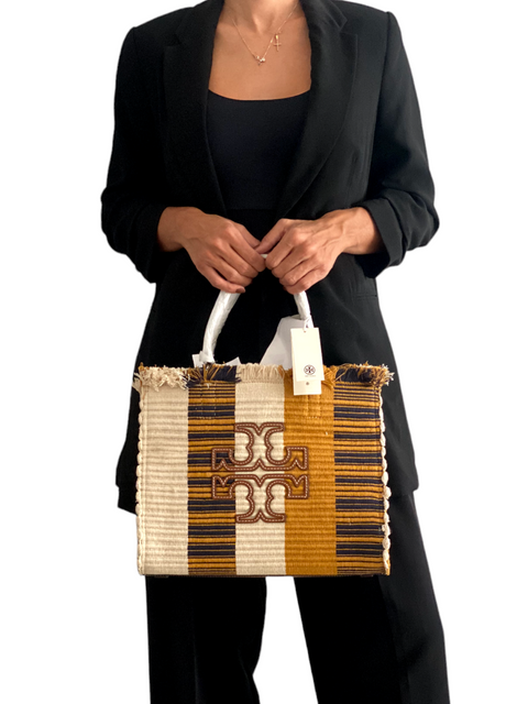 Bolso "McGraw Woven Stripe Tote Bag"