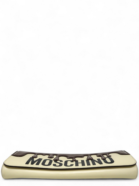 Bolso "Moschino Couture Chocolate Drip Clutch"