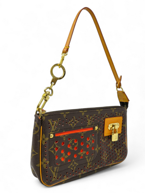 Bolso "Monogram Perforated Pochette Accessories"