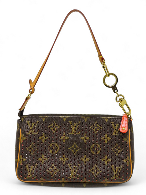 Bolso "Monogram Perforated Pochette Accessories"