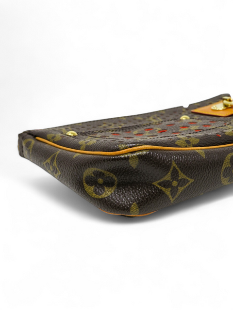 Bolso "Monogram Perforated Pochette Accessories"