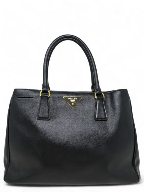 Bolso "Medium Saffiano Lux Galleria Double Zip Tote"