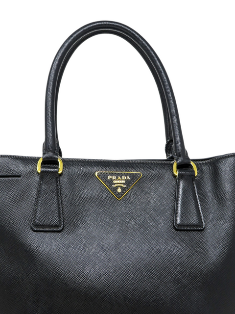 Bolso "Medium Saffiano Lux Galleria Double Zip Tote"